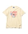 画像1: x 21SAVAGE / AMERICAN FLAGS TEE Ivory (1)