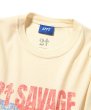 画像2: x 21SAVAGE / AMERICAN FLAGS TEE Ivory (2)