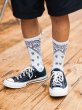 画像6: x YARZ /PAISLEY SOCKS White (6)