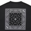 画像5: x YARZ / PAISLEY POCKET Tee Black (5)