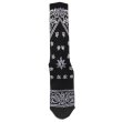 画像3: x YARZ /PAISLEY SOCKS Black (3)