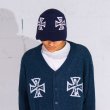 画像14: Good Bad Cross Knit Hat (14)