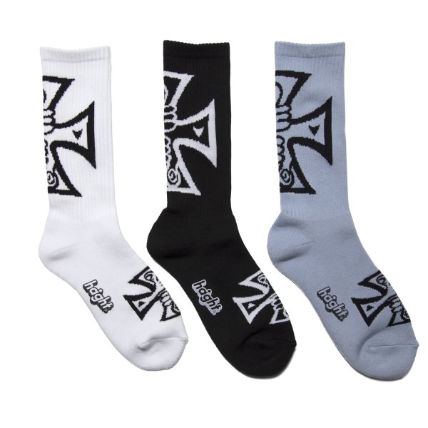 画像1: Good Bad Cross Socks (1)