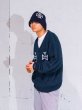 画像8: Good Bad Cross Cardigan Navy (8)