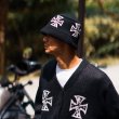 画像11: Good Bad Cross Knit Hat (11)