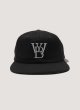 画像1: Classic WB Logo Wool Cap Black (1)