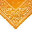 画像2: x YARZ / PAISLEY BANDANA Orange (2)