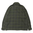 画像5: x Colin Stevens / CHECK FLANNEL SHIRT Olive (5)