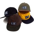 画像6: Two-Tone Cord 6 Panel Cap Musutard/Navy (6)