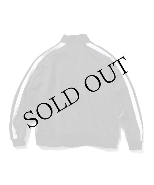 画像5: Striped Jersey Track Jacket Black (5)