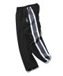 画像7: Striped Jersey Track Pants Black (7)