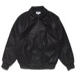 画像1: PU Leather Jacket Black (1)