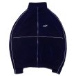 画像1: Velour Track Jacket Navy (1)