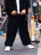 画像11: Velour Track Pants Black (11)