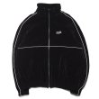 画像1: Velour Track Jacket Black (1)