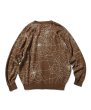 画像4: Spiderweb Sweater Brown (4)