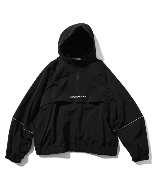 画像1: Night Army Anorak Track Jacket Black (1)