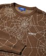 画像2: Spiderweb Sweater Brown (2)