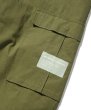 画像4: Ripstop Wide Cargo Pants Olive (4)