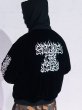 画像10: x CASPER / Flames Logo Velour Jacket Black (10)