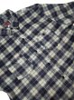 画像2: Flannel Work Shirts Gray Plaid (2)