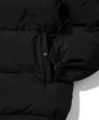 画像7: Corduroy Collar Puffer Jacket Black (7)