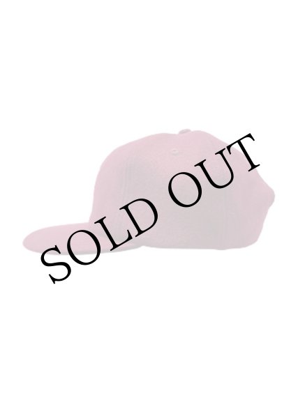 画像3: Classic WB Logo Wool Cap Burgundy (3)