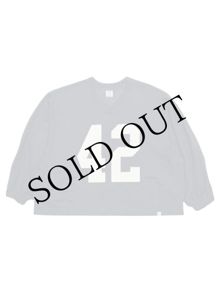 画像1: 42 Mesh Football LS Shirts Navy (1)