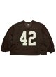 画像1: 42 Mesh Football LS Shirts Brown (1)