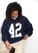 画像10: 42 Mesh Football LS Shirts Navy (10)