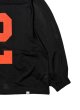 画像3: 42 Mesh Football LS Shirts Black/Orange (3)