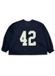 画像7: 42 Mesh Football LS Shirts Navy (7)