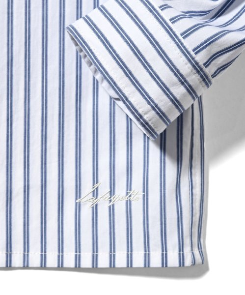 画像5: STRIPE ROSE SHIRT White (5)