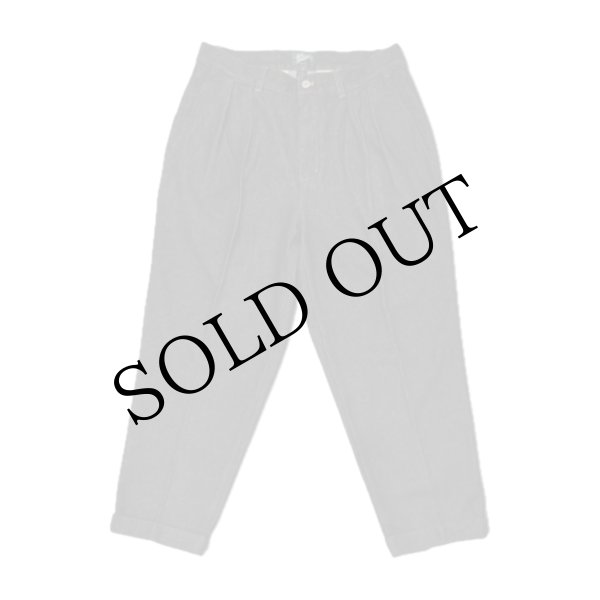 画像1: 2TUCK DENIM TROUSER Dark Indigo (1)