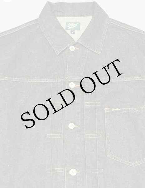 画像2: 1st TYPE DENIM JACKET Dark Indigo (2)