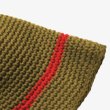 画像3: Handsawn Bucket Hat for XTR Olive x Red (3)