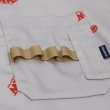 画像4: x RAW / Logo Open Collar Shirt Natural (4)