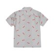 画像6: x RAW / Logo Open Collar Shirt Natural (6)