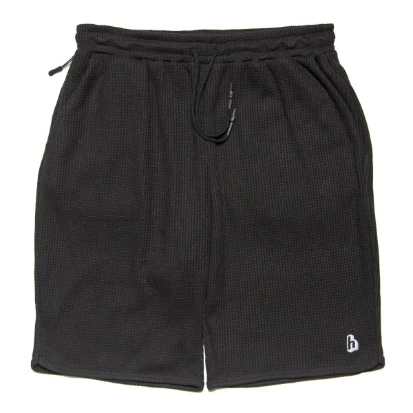 画像1: WAFFLE SHORTS Black (1)