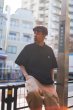 画像7: WAFFLE POLO SHIRT Black (7)