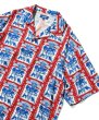 画像2: WEISER Allover Pattern Shirt Red (2)