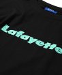 画像3: Lafayette Emboss Checker Logo Tee Black (3)