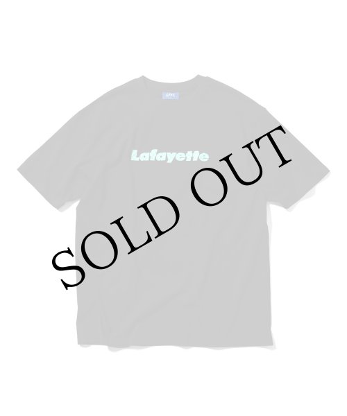画像1: Lafayette Emboss Checker Logo Tee Black (1)