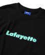 画像2: Lafayette Emboss Checker Logo Tee Black (2)