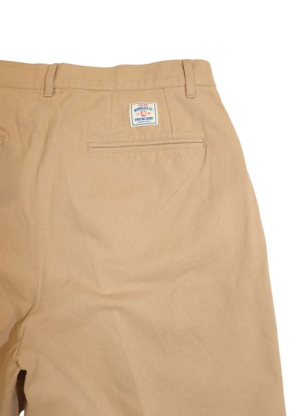画像6: 2Tuck Chino Short Pant Khaki (6)