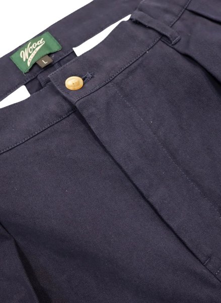 画像2: 2Tuck Chino Short Pant Navy (2)