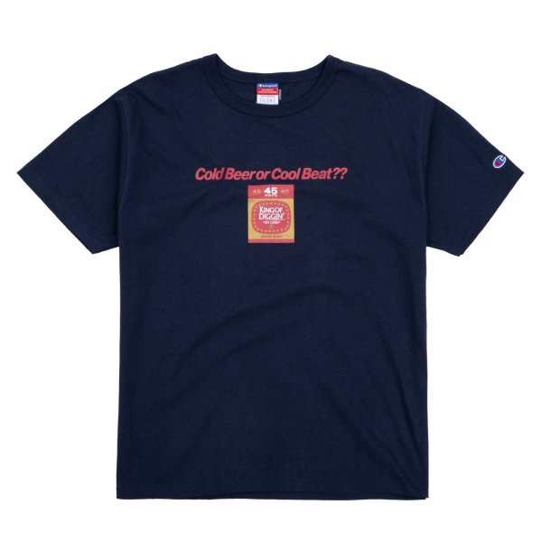 画像1: x KING OF DIGGIN’ / 45 RAPS SS tee Navy (1)
