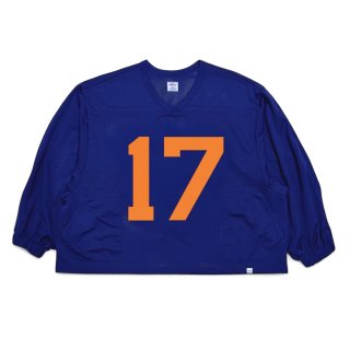 シャツ WOODBLOCK 42 MESH FOOTBALL LS SHIRT WOODBLOCK 42 MESH FOOTBALL LS SHIRT YELLOW/WHITE (WB-25SS