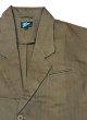 画像3: Herringbone 2BTN Wide Sleeve Jacket Olive (3)