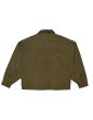 画像6: Herringbone 2BTN Wide Sleeve Jacket Olive (6)